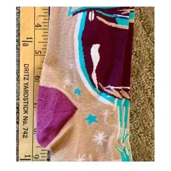 NEW This Wine is Making Me Awesome LOL Funny Pair of Socks Primitives by Kathy - Picture 3 of 6